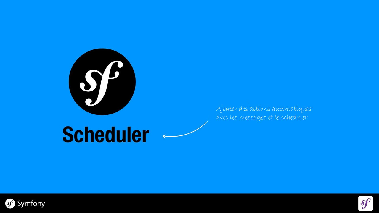 Le scheduler et le message consumer